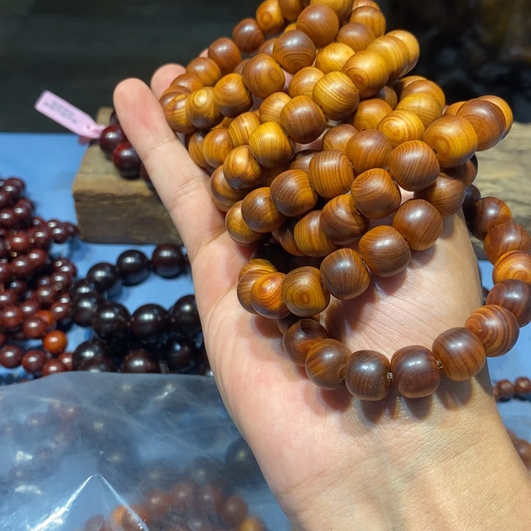 小叶紫檀手串/手链崖柏老型