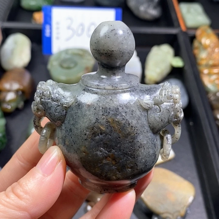 和田玉摆件未镶嵌有*儿