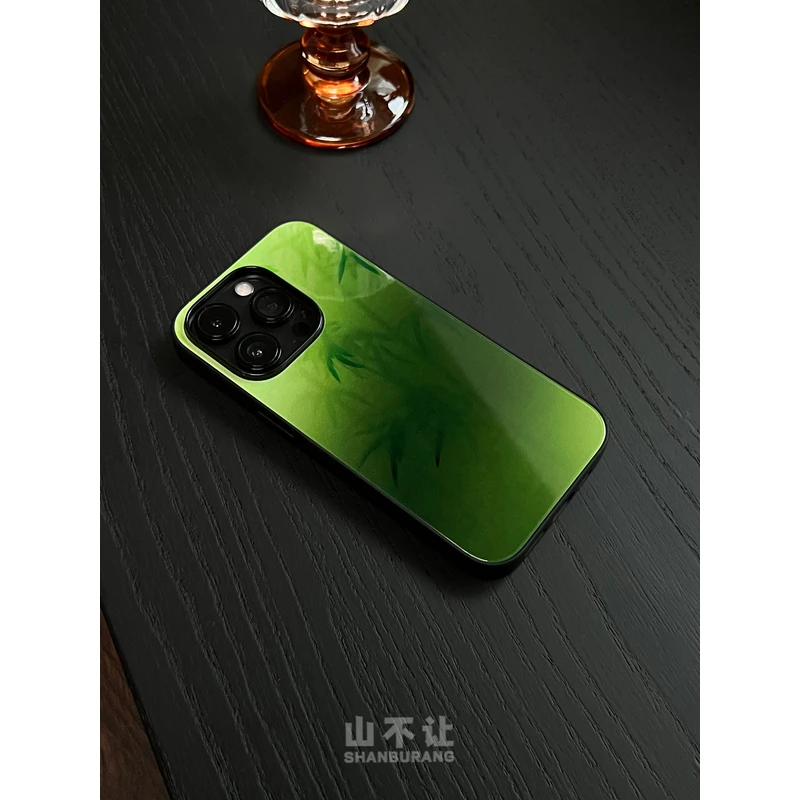 竹隐 适用于iPhone15pro苹果14ProMax套13mini手机壳i12proi15