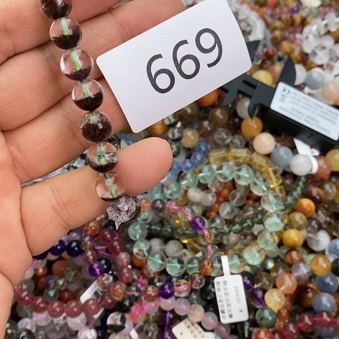 水晶未镶嵌手链手链