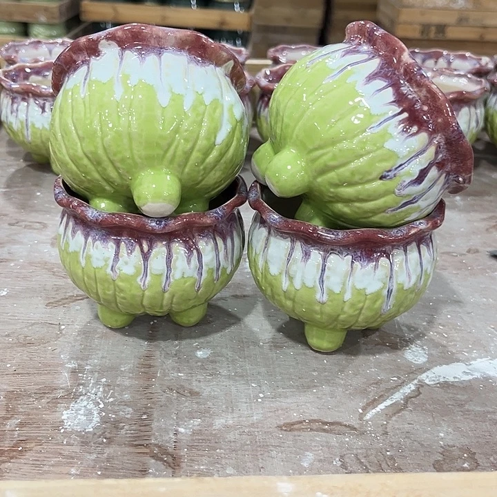 陶瓷花盆全场10包邮