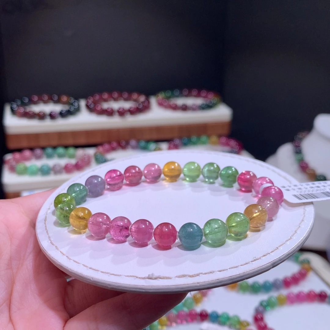 未镶嵌手链碧玺碧玺