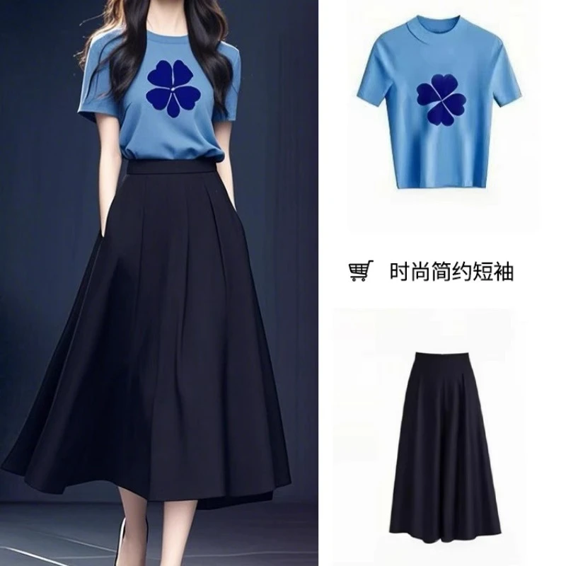 2025夏装搭配一整套大方得体穿搭今年流行的巨好看小香风两件套装