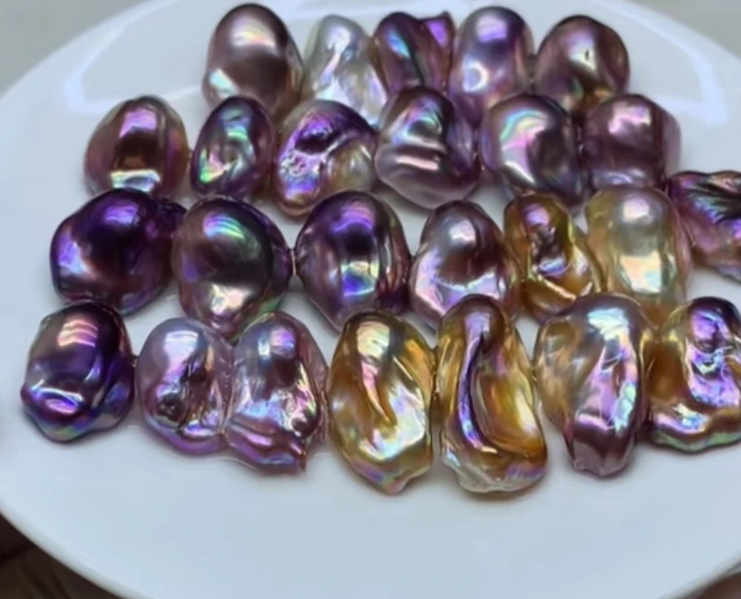 大巴洛克（活体开蚌不退不换）可定制DIY定制成品