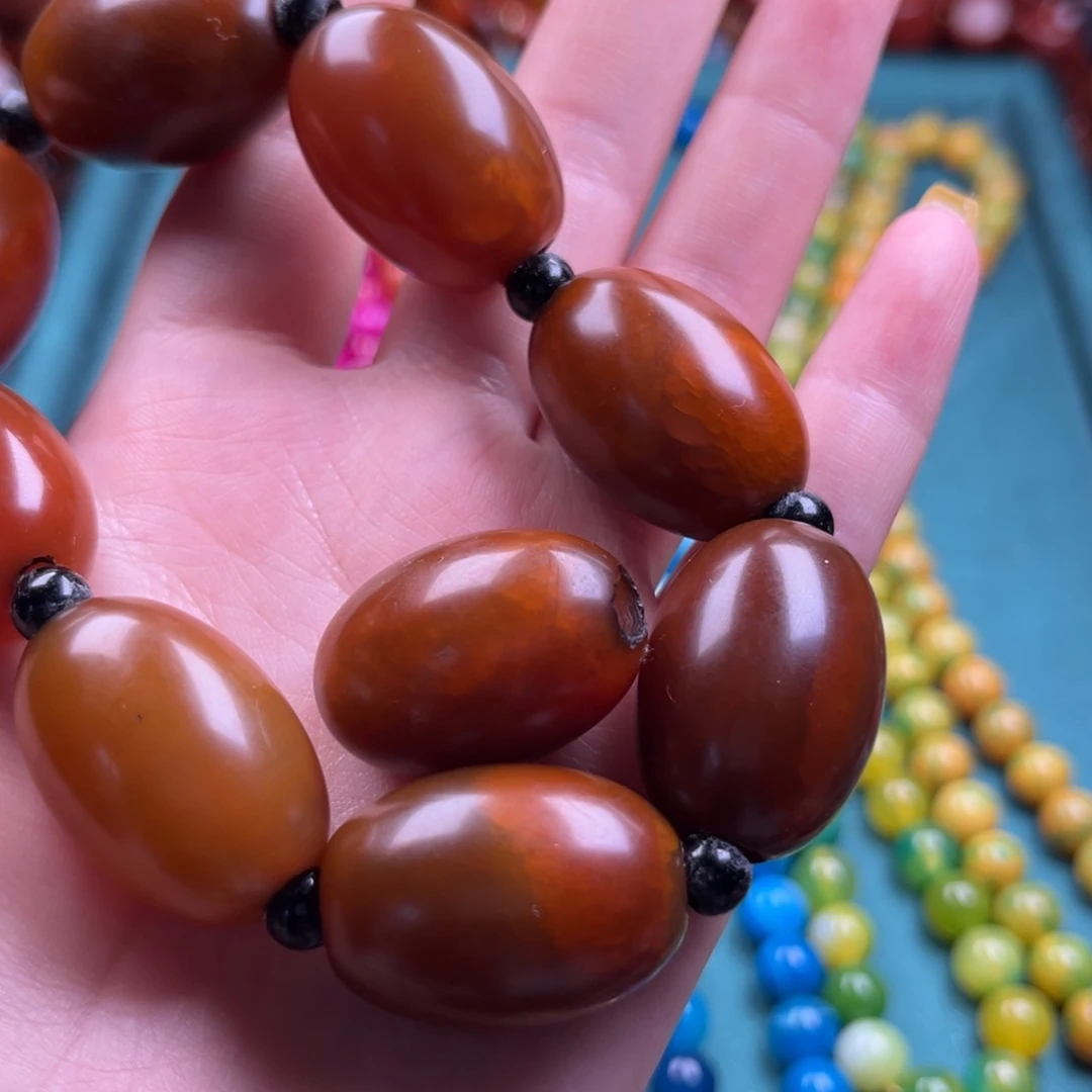 型***彬玛瑙/玉髓颈饰未镶嵌