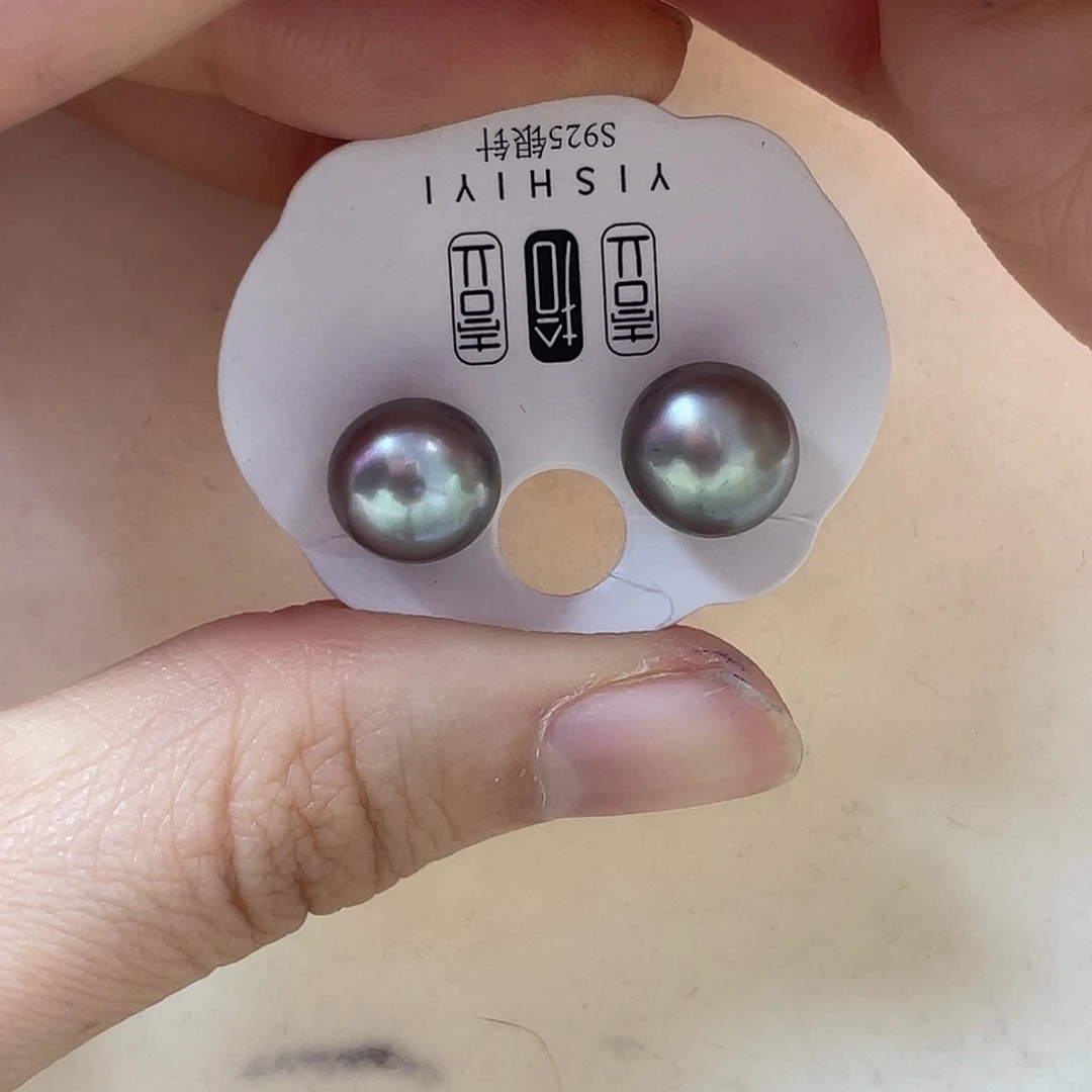 淡水珍珠耳饰未镶嵌