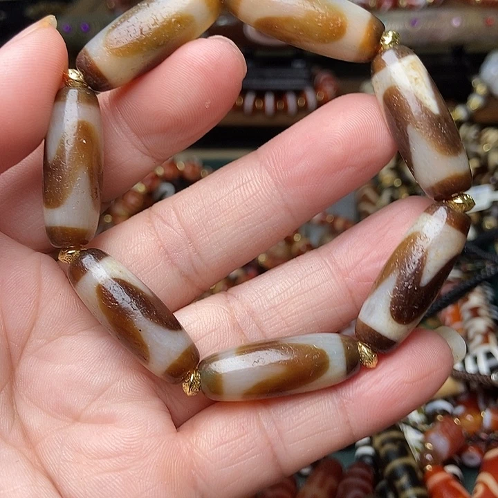 玛瑙/玉髓未镶嵌手链