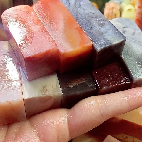 寿山石西****鱼老挝石老挝石