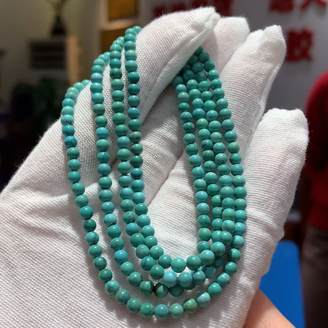 未镶嵌绿松石长链