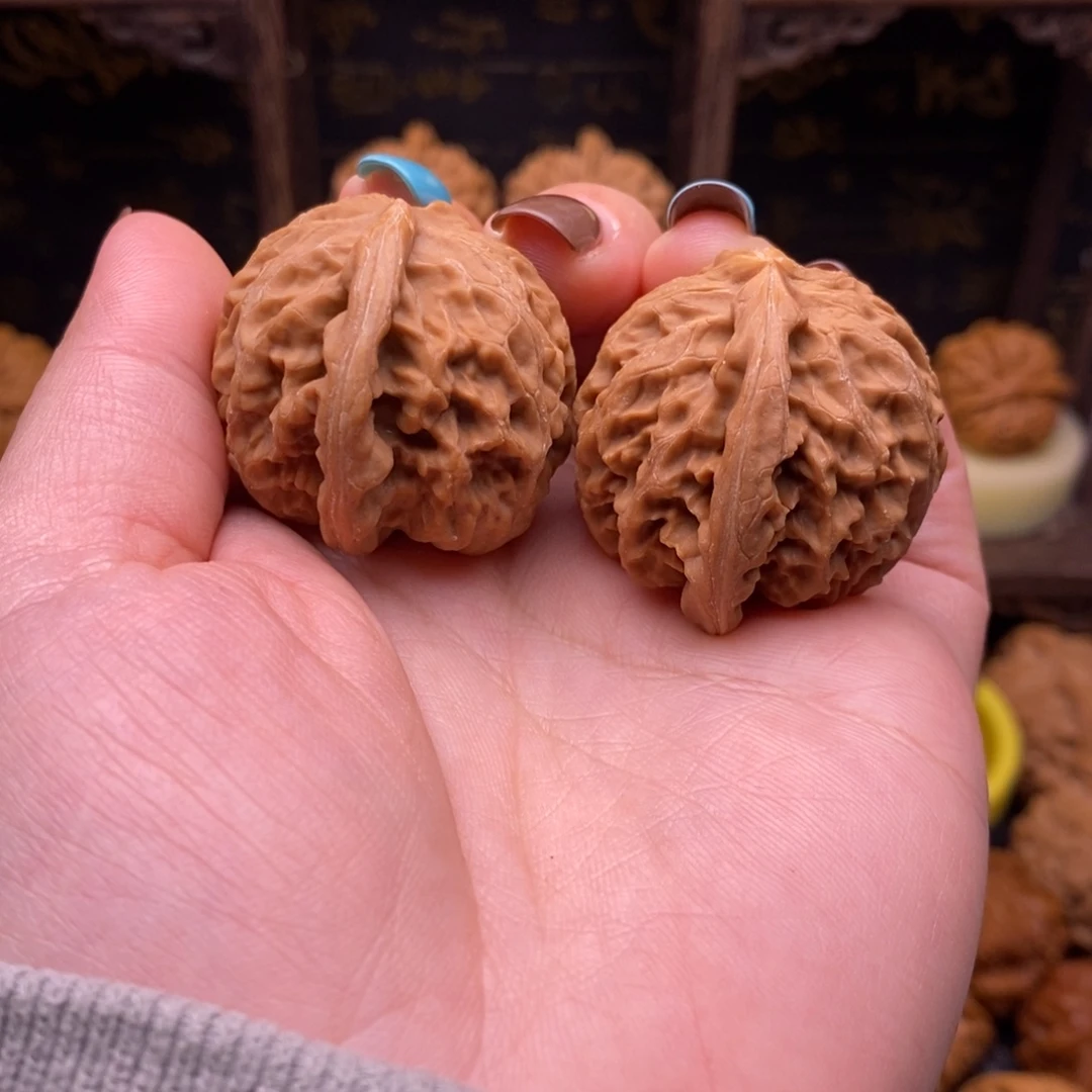 把件文玩核桃38宫灯一帆风顺