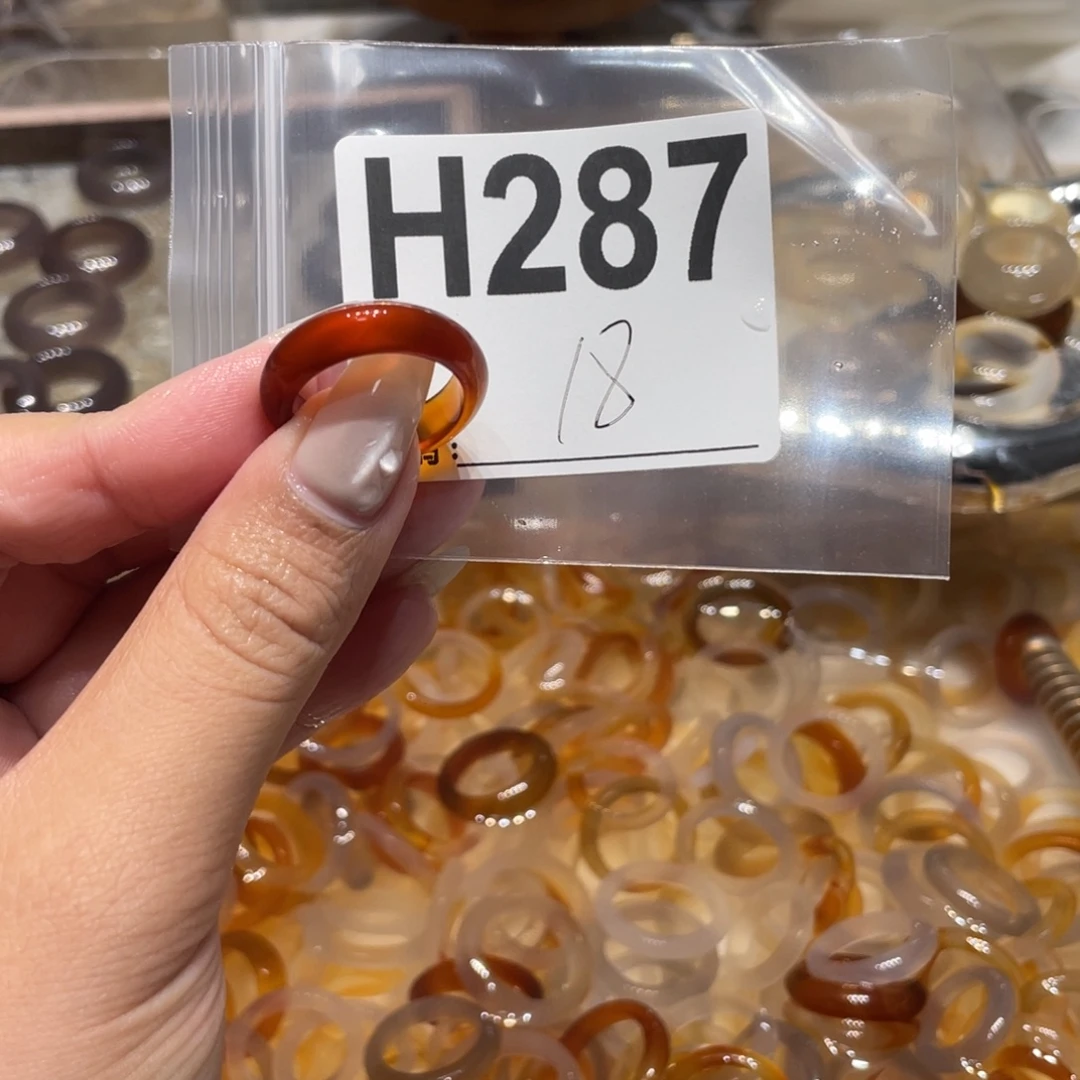 玛瑙/玉髓未镶嵌戒指287