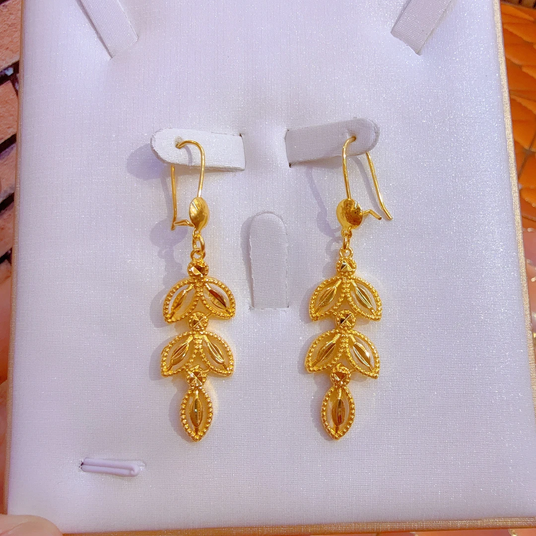 铜合金亚克力耳饰 新款时尚金子同款耳环yaxla pasun气质精致百搭