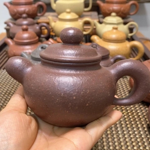 【闪购商品】茶壶紫砂1****个黄龙山原矿紫砂