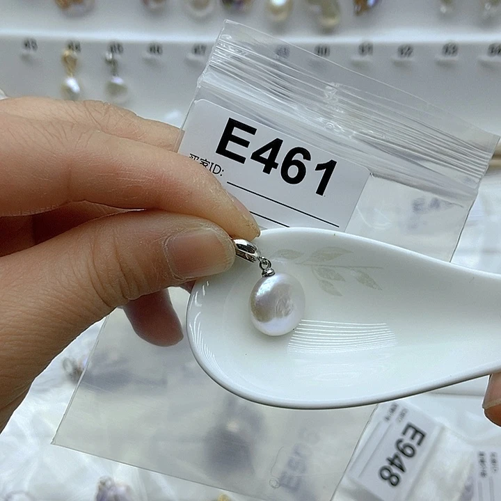 淡水珍珠颈饰银S925镶嵌