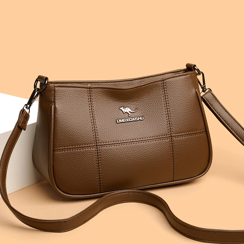 真皮小包包休闲女士包包时尚中老年妈妈女款包斜挎包百搭新款单肩