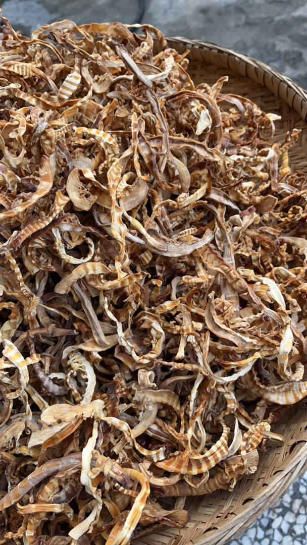 农村自晒纯天然嫩笋干