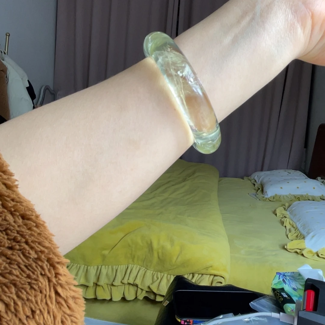 水晶手镯58圈口3号未镶嵌