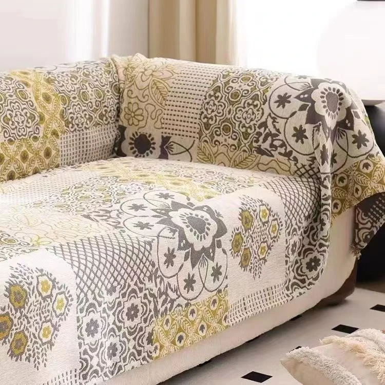 90*200威廉雪尼尔沙发盖布四季通用沙发套罩万能毯全盖沙发巾