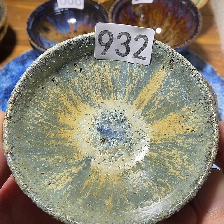 茶盏龙窑柴烧柴烧落灰