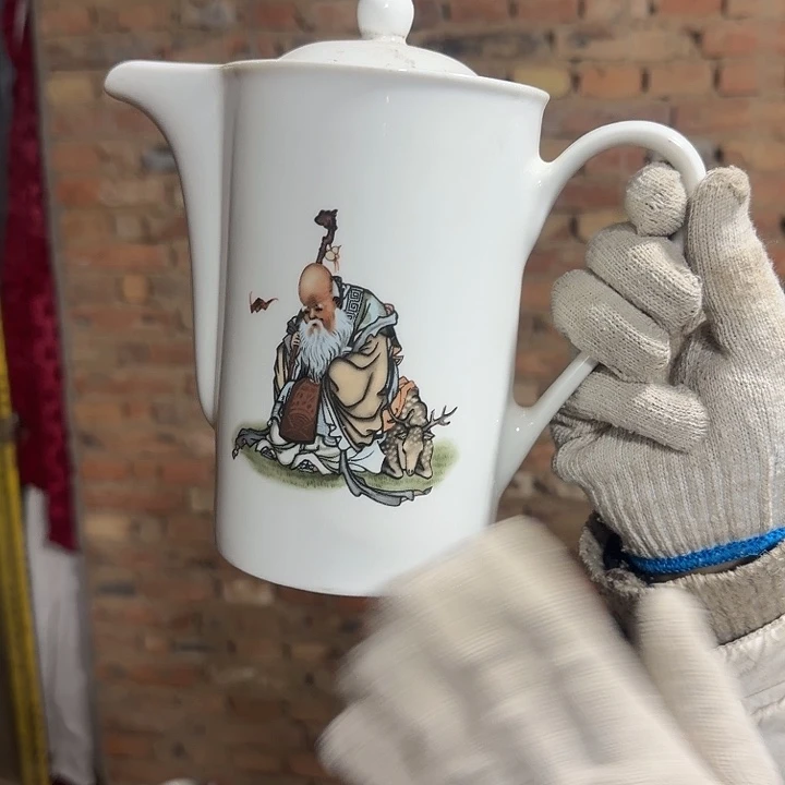 库存微瑕多空茶壶