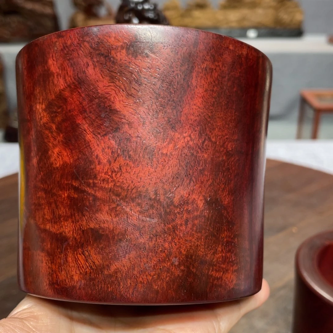 木桐*摆件家居装修笔筒