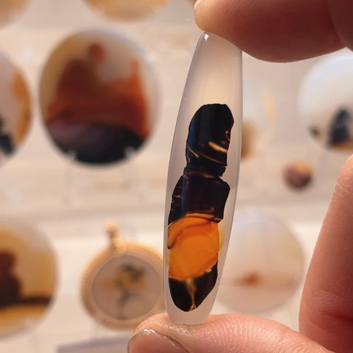 未镶嵌吊坠(不含链)玛瑙/玉髓