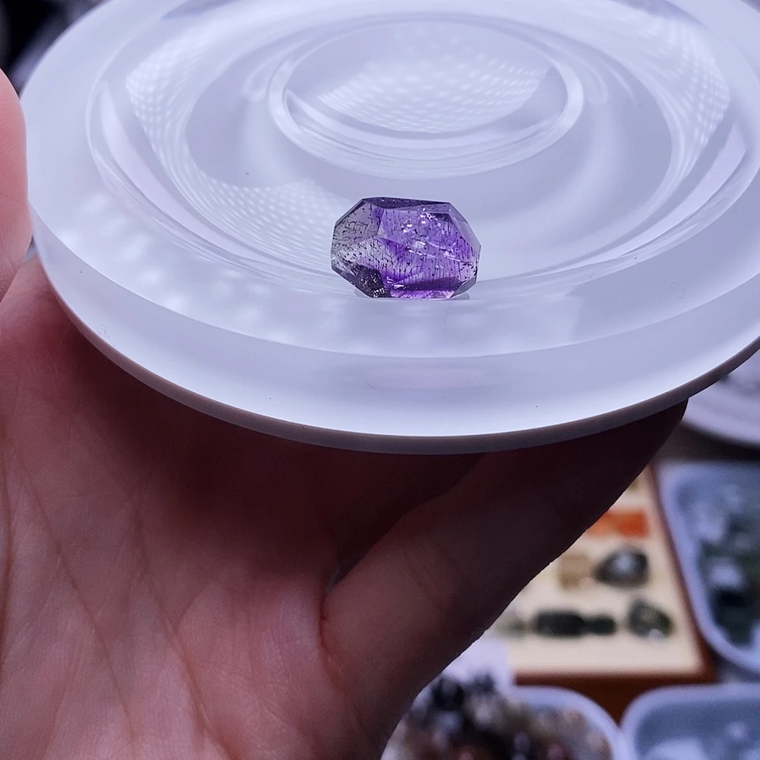 水晶天然水晶打孔不退不换未镶嵌