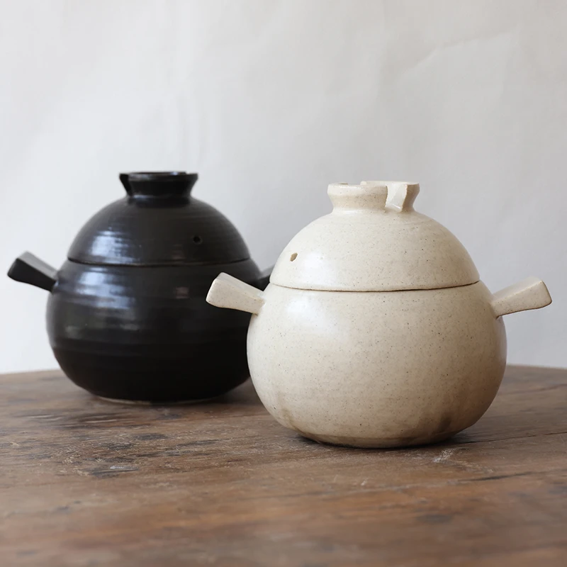 MUMO/木墨嘟嘟锅 手工陶瓷石锅耐高温煲汤家用砂锅煲炖锅煮锅