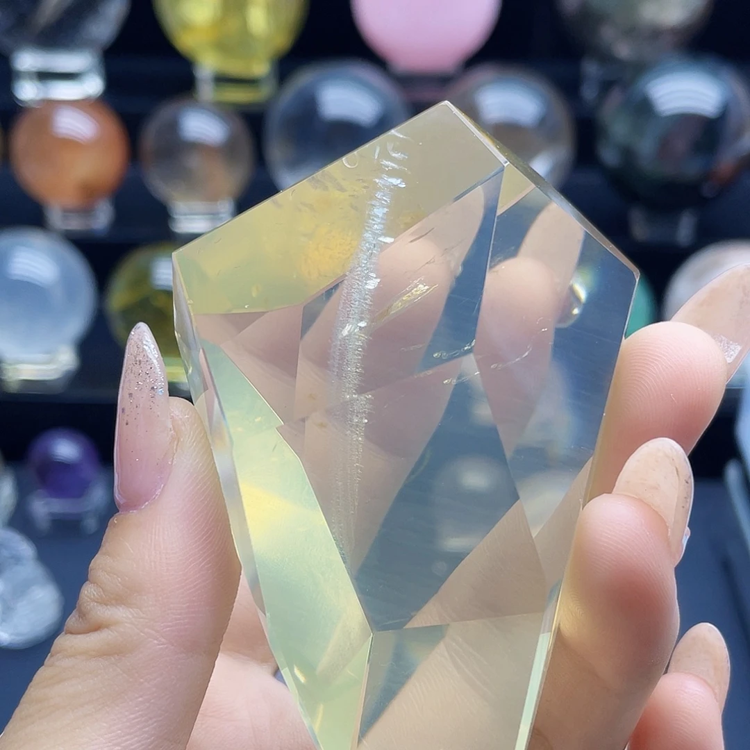 水晶珠宝半成品未镶嵌