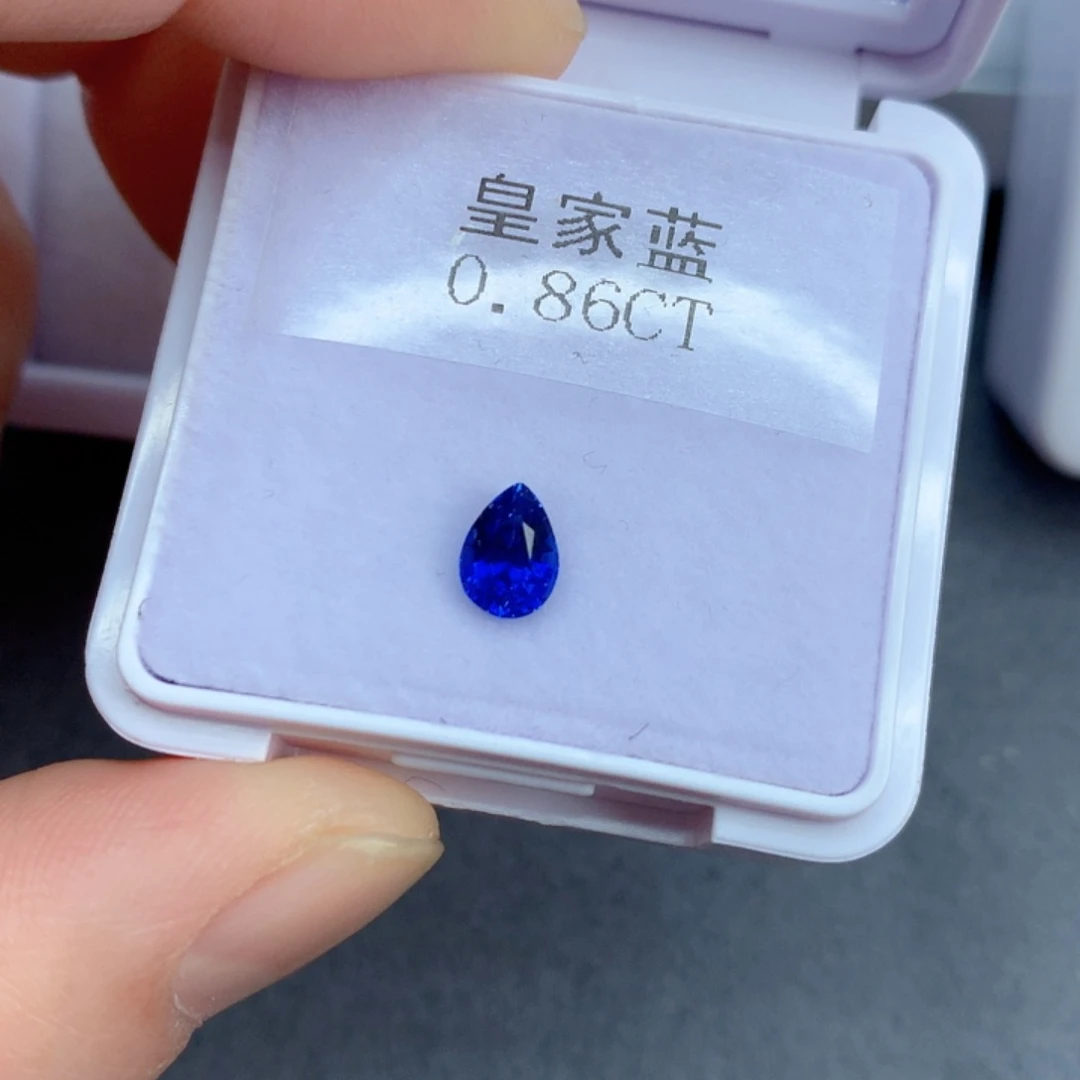 蓝宝石0.86克拉裸石未镶嵌