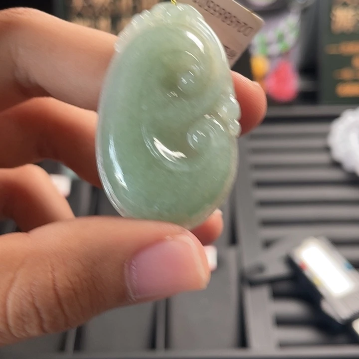 翡翠未镶嵌挂件翡翠首饰