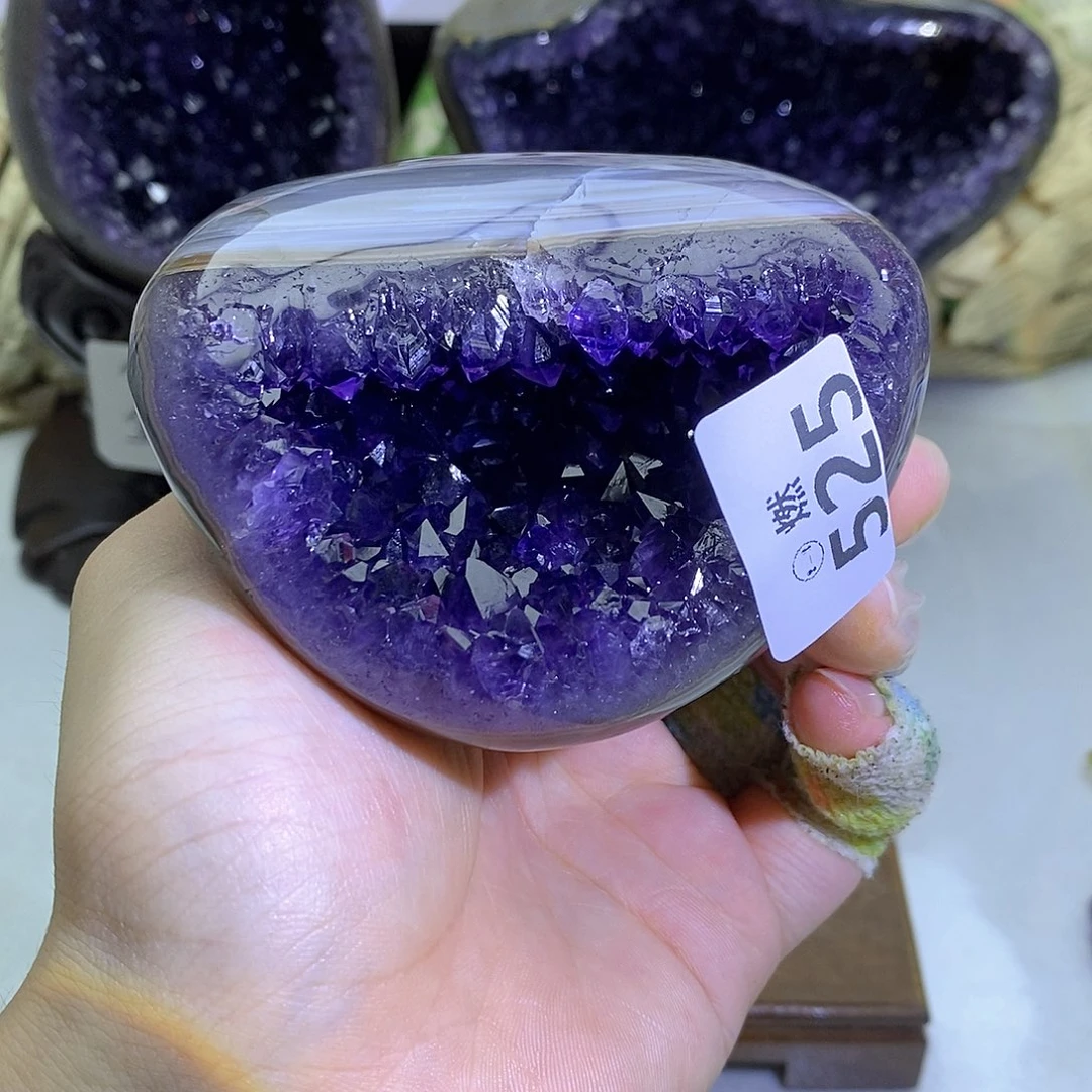 未镶嵌大型摆件（非配饰）紫晶