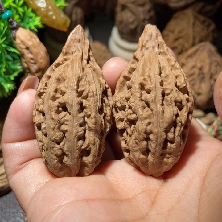 把件文玩核桃东北楸子小雪268