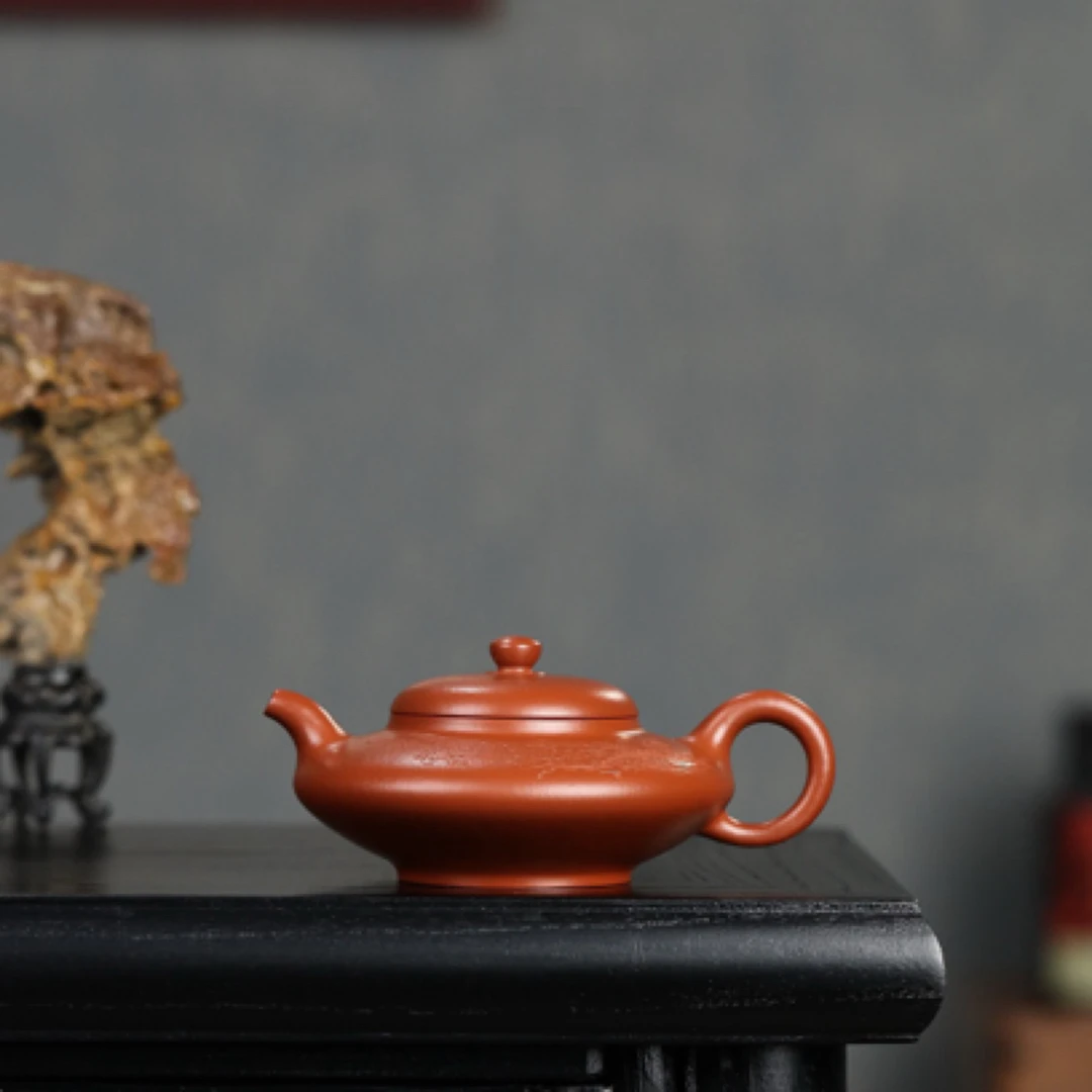 合欢·全手工·200cc 原矿30目粗砂朱泥