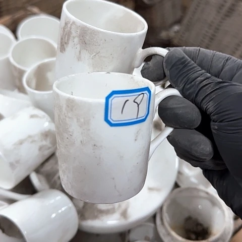 瓷片国营厂库存一个带标19