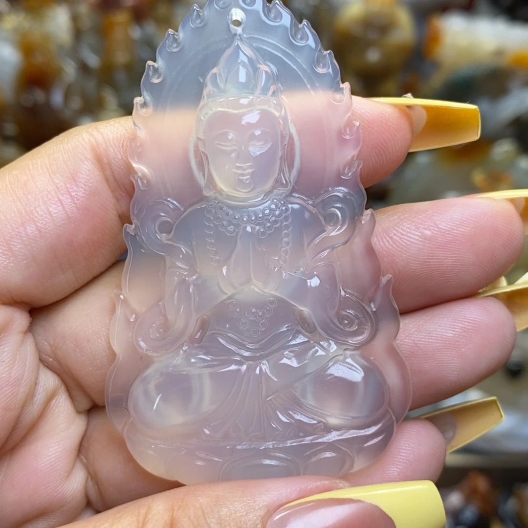 玛瑙/玉髓挂件未镶嵌
