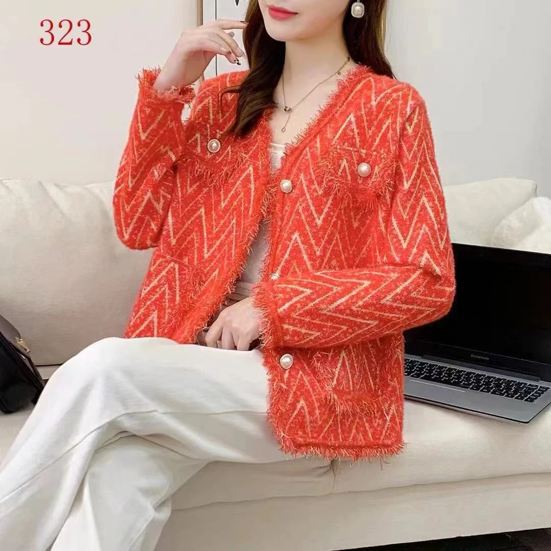 【王哥精选】气质网红洋气短款时尚百搭女士女装小香风323