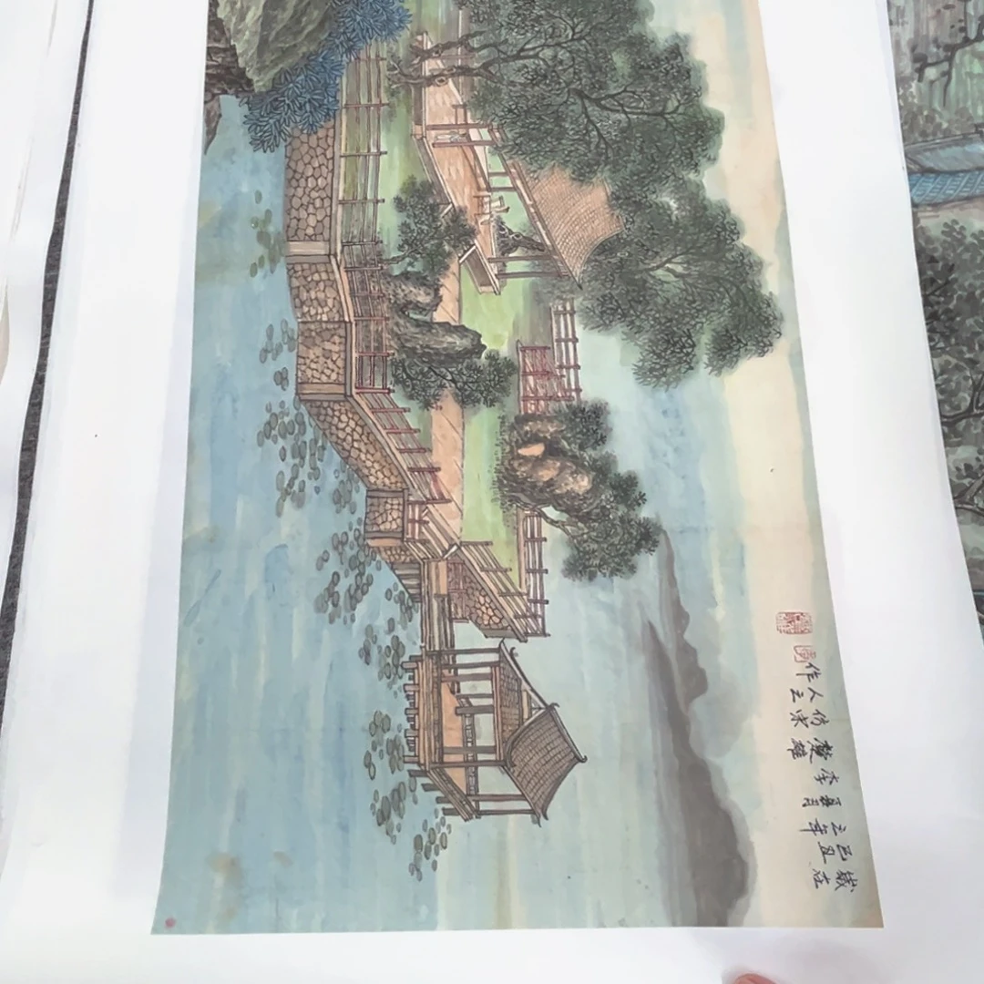 绝***ᴸ国画绘画作品多次参加全国