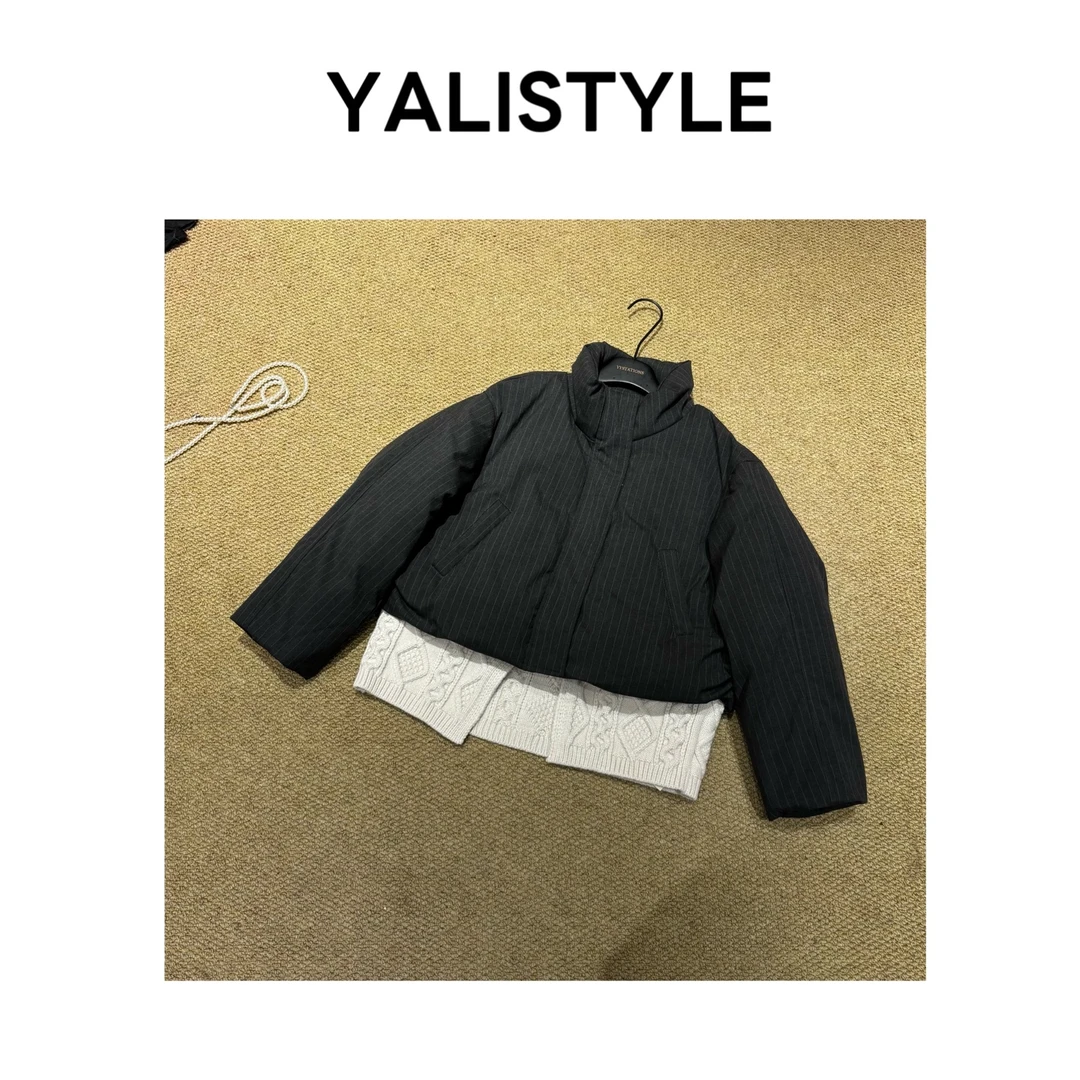 YL STUDIO 【冬季恋歌！】韩版拼接羽绒外套5128