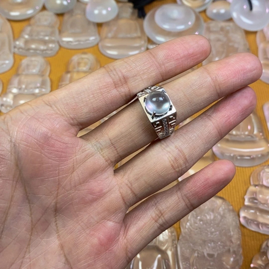 大***桃石英质玉未镶嵌珠宝半成品
