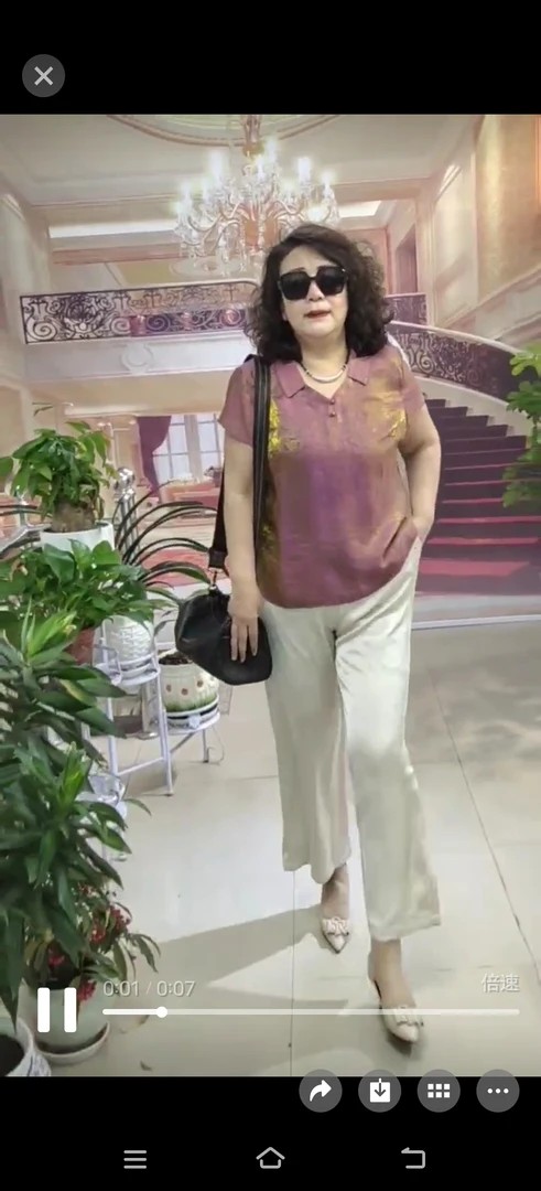 大码女装-短袖16044