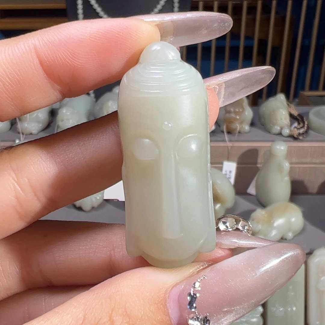 和田玉（糖玉）未镶嵌颈饰