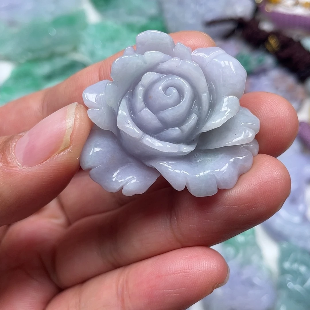 颈饰未镶嵌翡翠翡玉缘翡翠