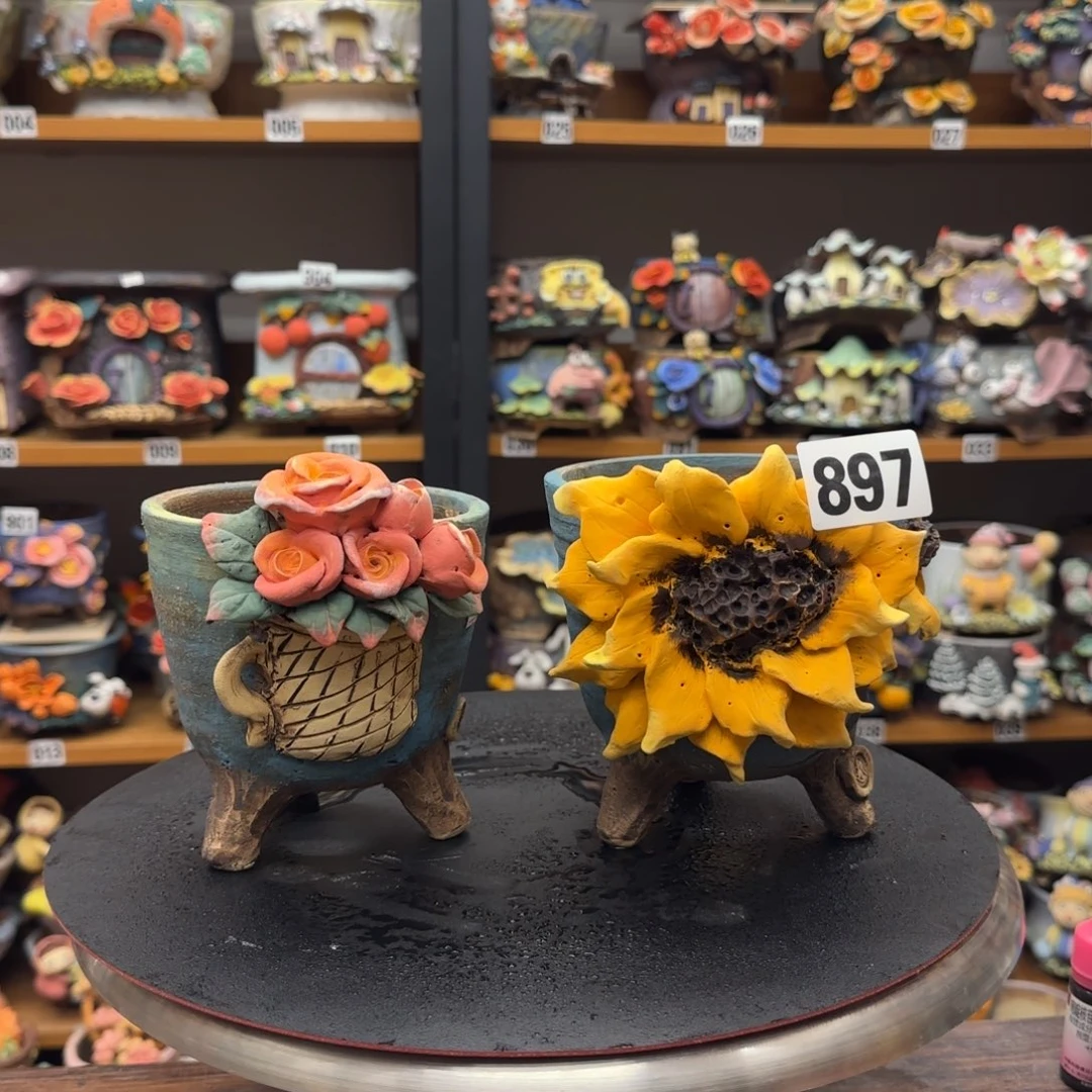 【闪购商品】粗陶手捏