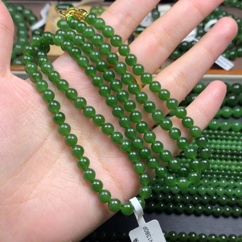 【闪购商品】颈饰未镶嵌和田玉（碧玉）S****y6