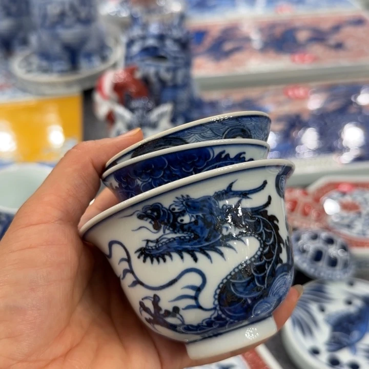 【闪购商品】“****翊景德镇手工手绘陶瓷