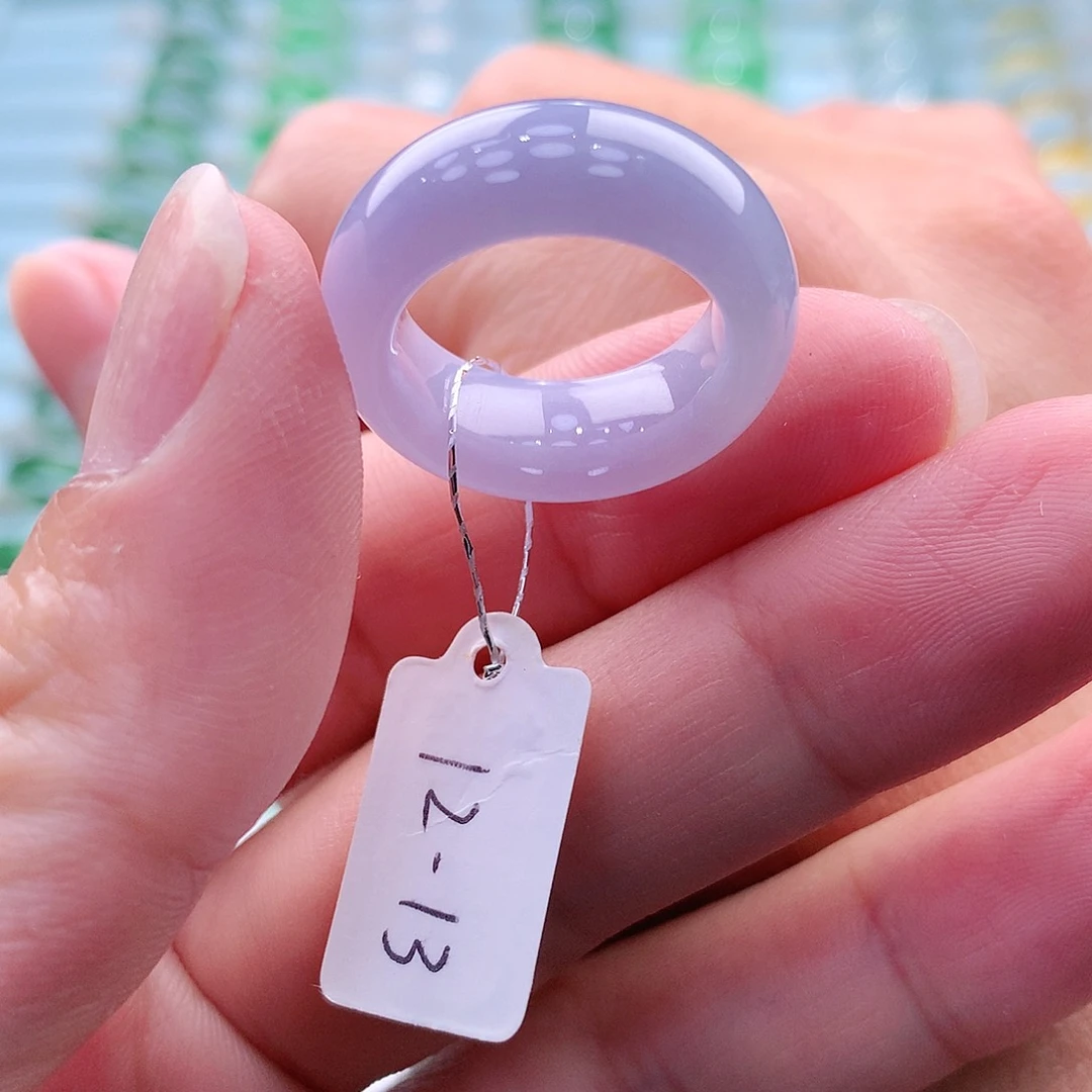 未镶嵌戒指翡翠姜***ᐝA货缅甸翡翠 备注：订金