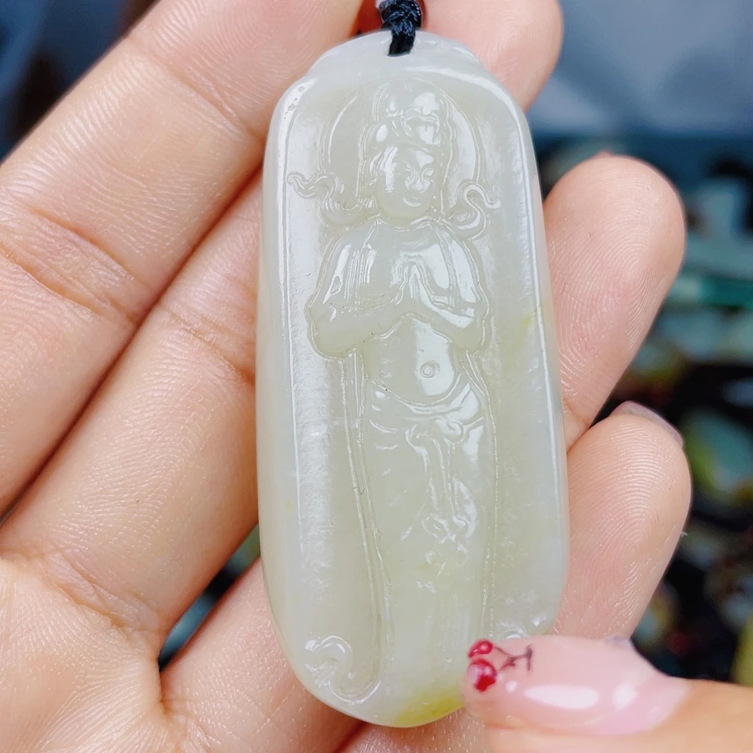 颈饰未镶嵌和田玉