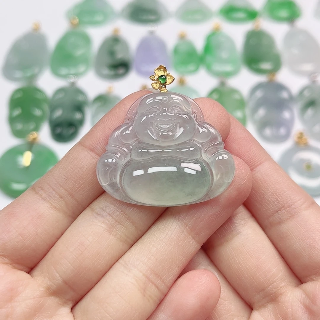 翡翠未镶嵌挂件全场天然A货翡翠