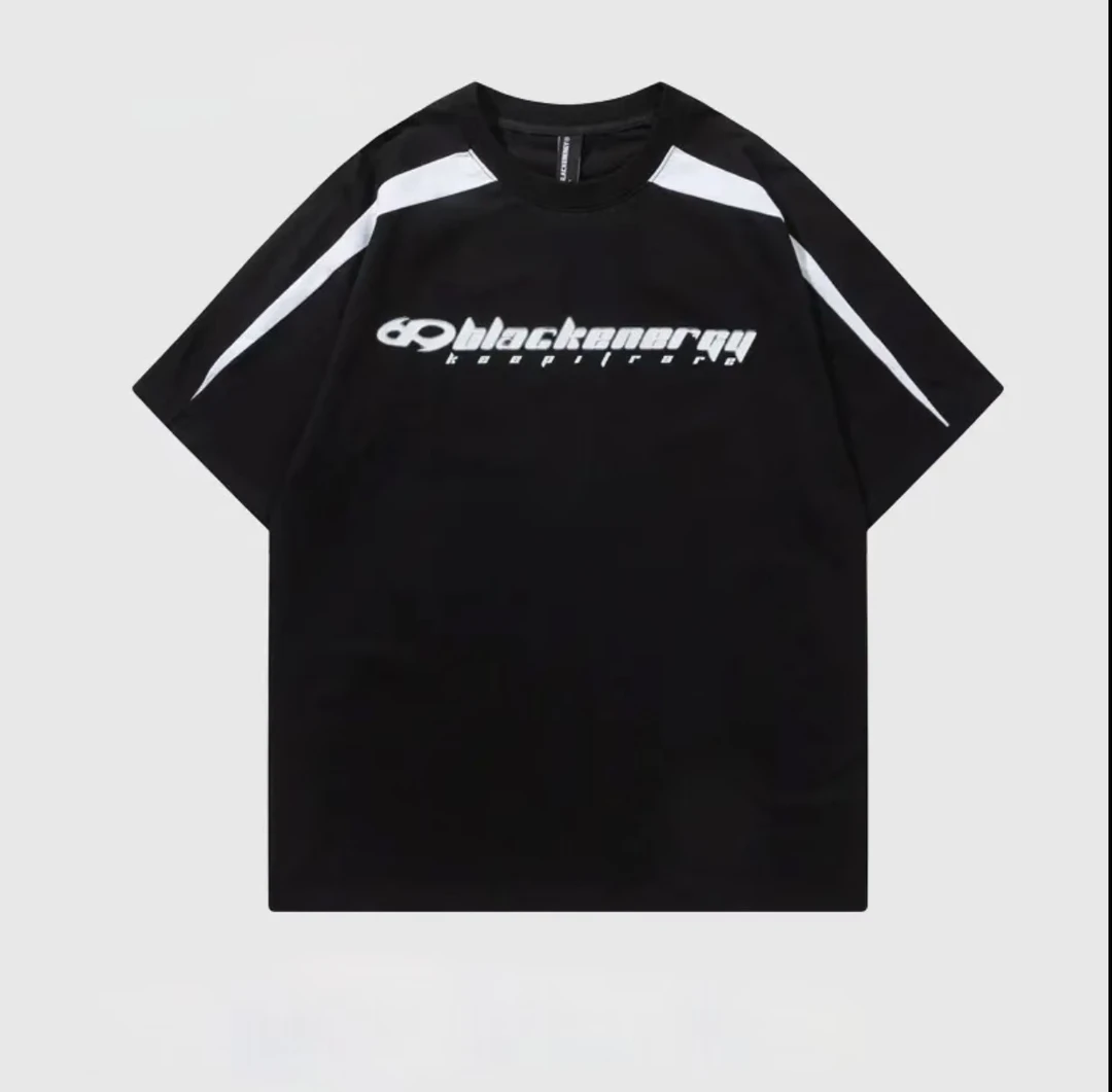 【2458- 白】青少年潮流短袖